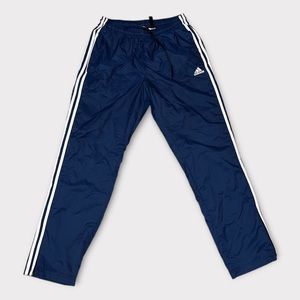 Vintage 1990’s Adidas Tear Away Navy Warm Up Pants